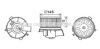 AVA QUALITY COOLING CN8300 Electric Motor, interior blower